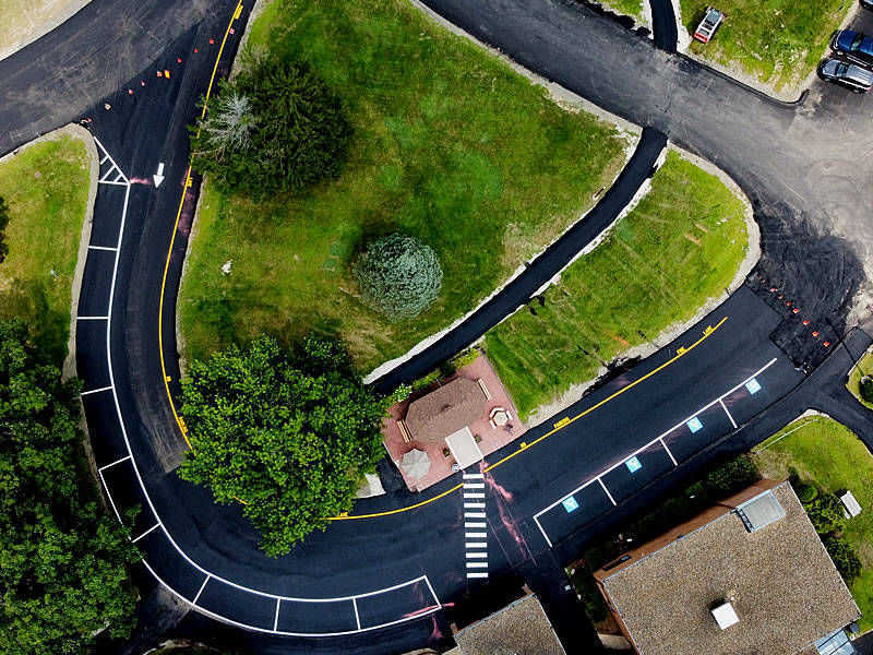 Pin Point Line Striping and Marking -NH Pavement Line Striping & Marking