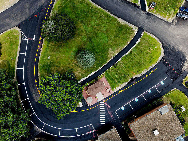 Pin Point Line Striping and Marking -NH Pavement Line Striping & Marking
